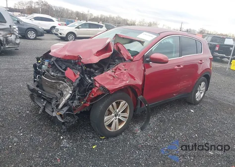 2017 Kia Sportage Lx from USA, damaged, VIN KNDPM3AC4H7292851